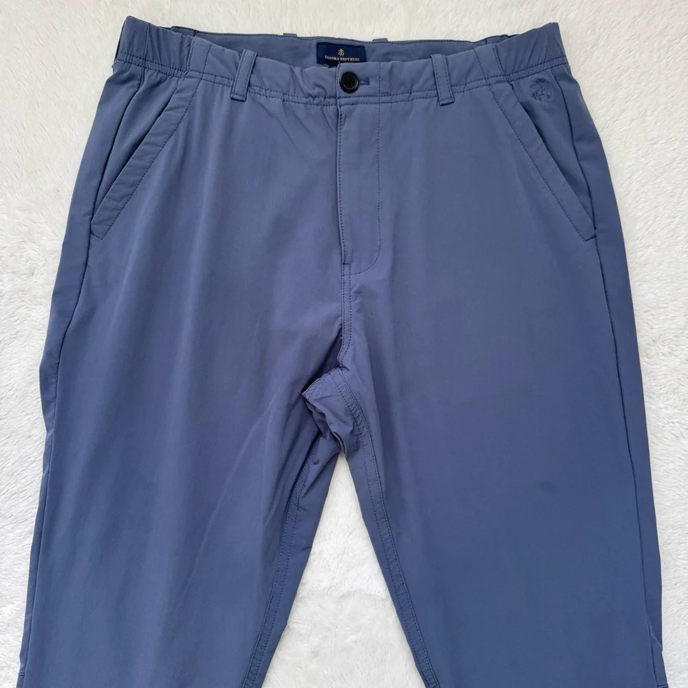 Brooks Brothers‎ Pants Men’s 35x30* Blue Performance Stretch Golf Outdoor Travel